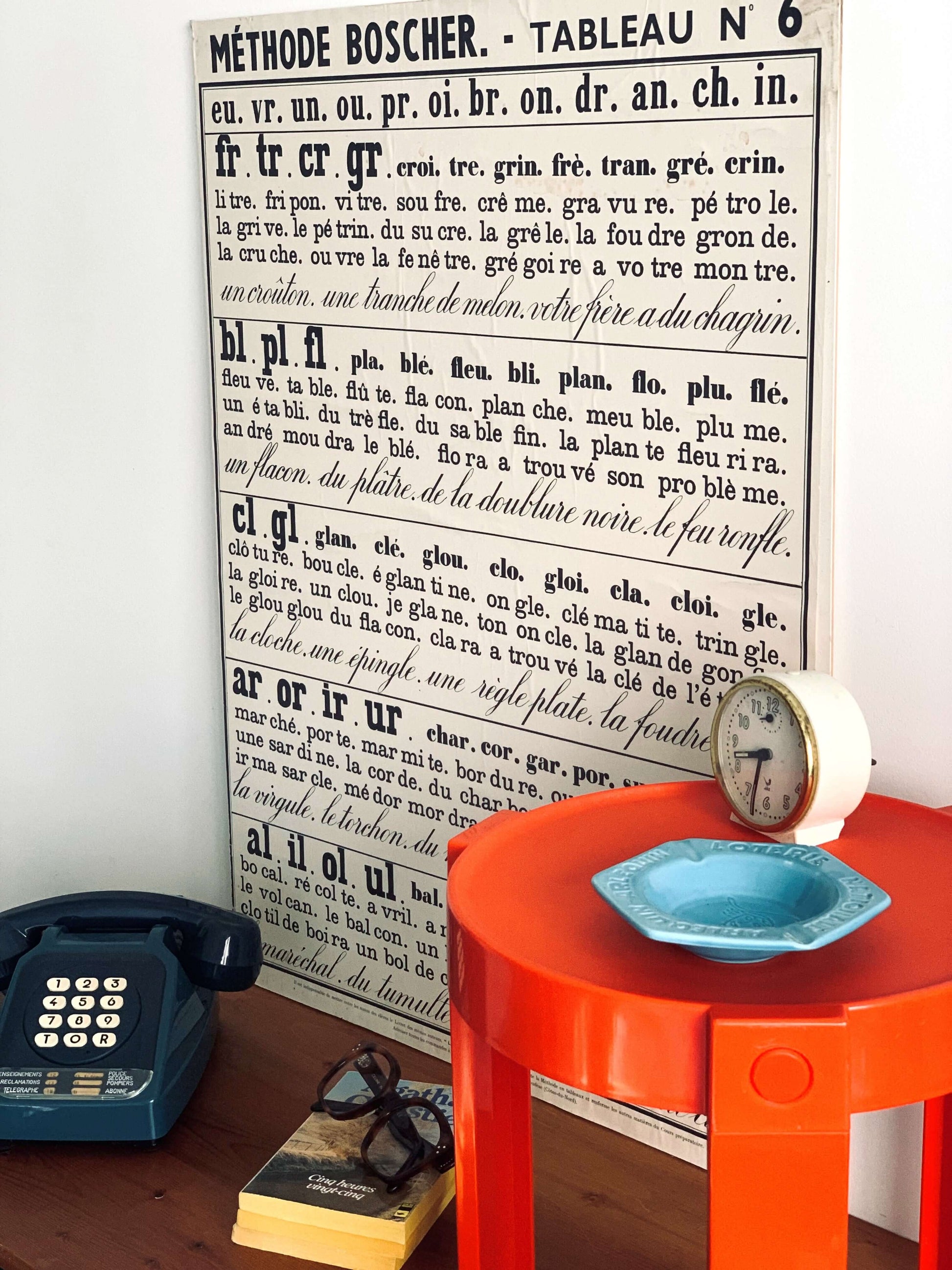 Pancartes d'apprentissage scolaire méthode Boscher