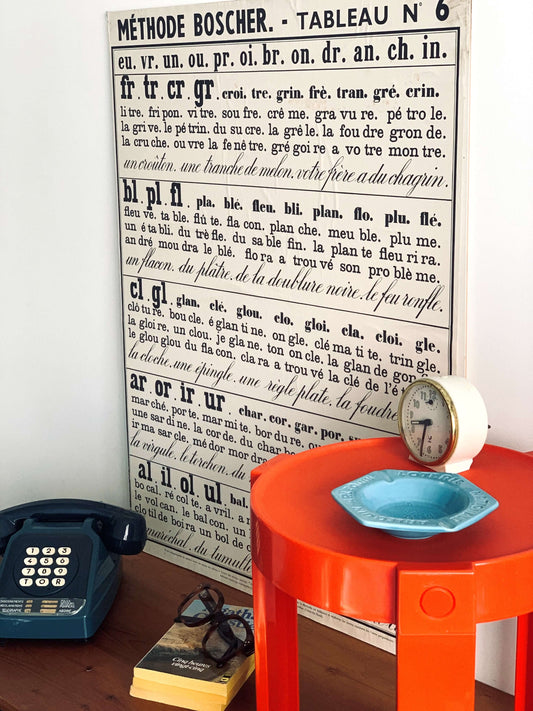 Pancartes d'apprentissage scolaire méthode Boscher