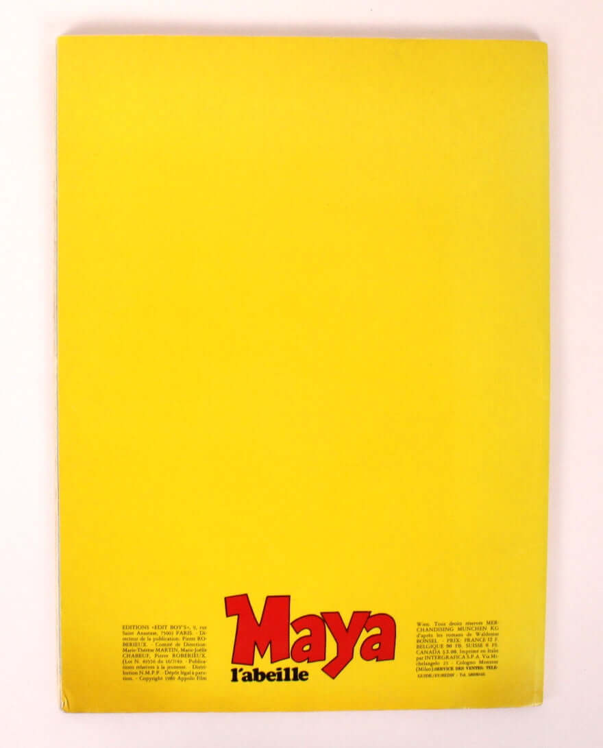 Bande-dessinée Maya l'Abeille 1988