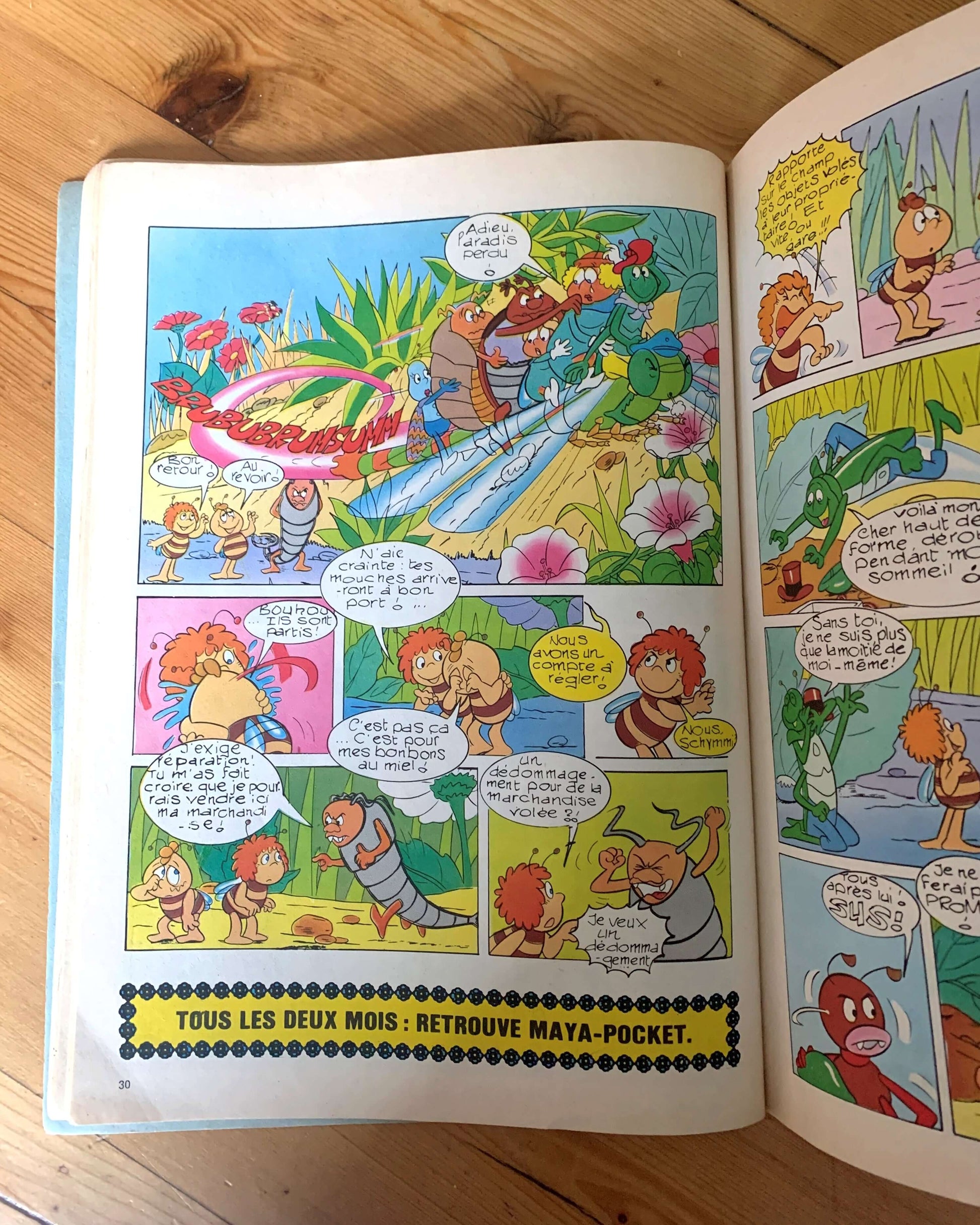 Bande-dessinée Maya l'Abeille 1988