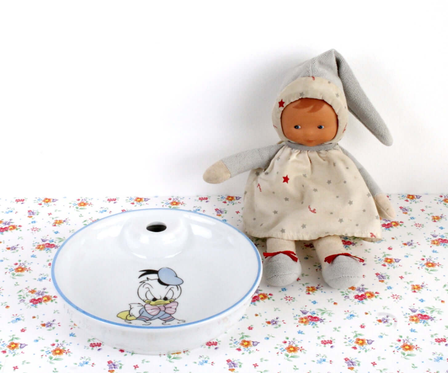 Vintage Assiette en porcelaine pour enfant Disney