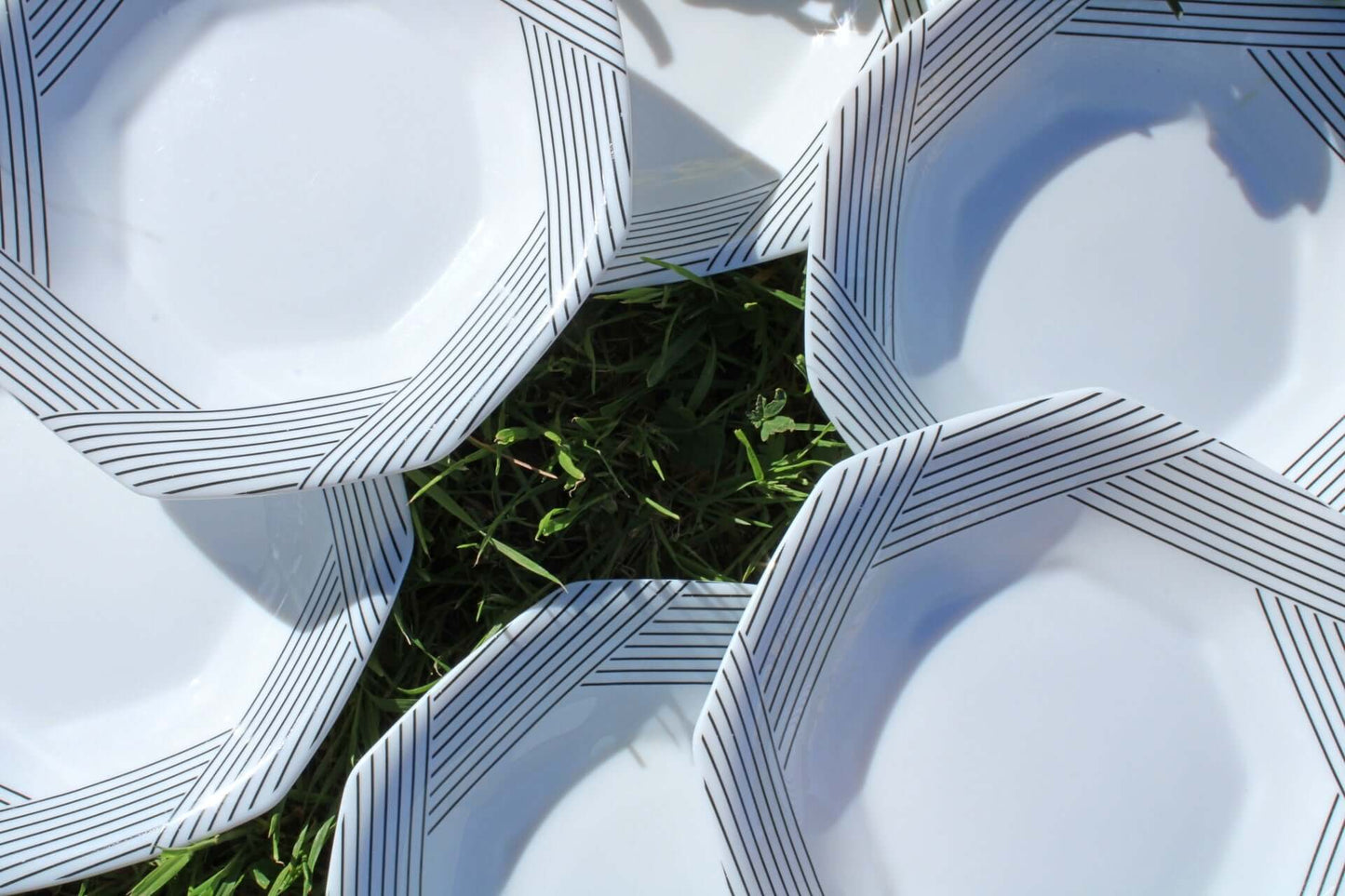 Vintage Assiettes creuses Octime Arcopal années 80