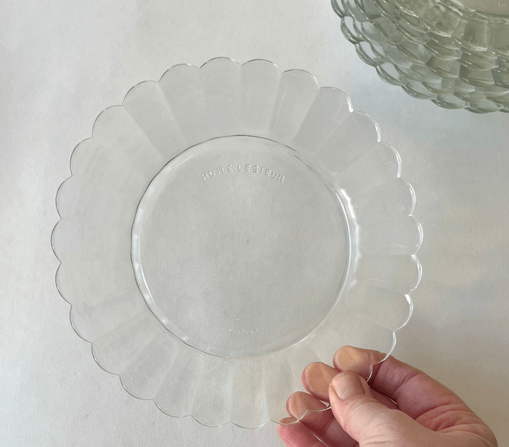 Assiettes à dessert Tournesol Duralex pour Lesieur