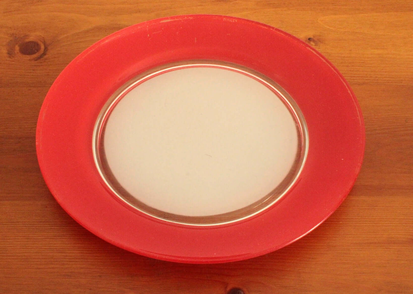 Vintage Assiettes plates Duralex colorées