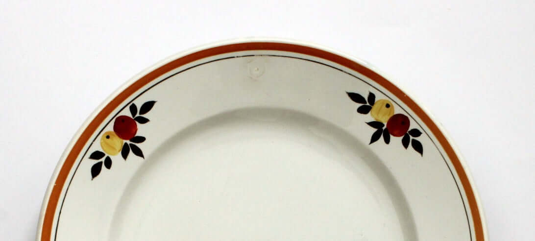 Vintage Assiettes de service Moulin des loups