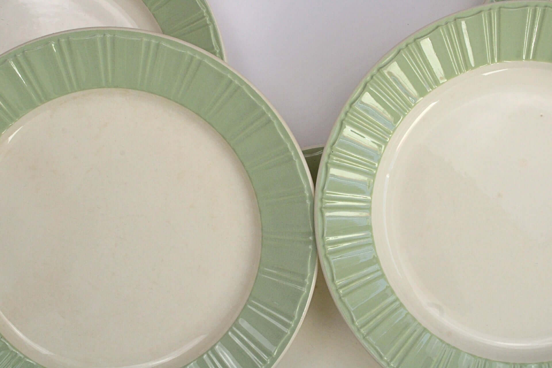 Vintage Assiettes plates Villeroy & Boch modèle Paris