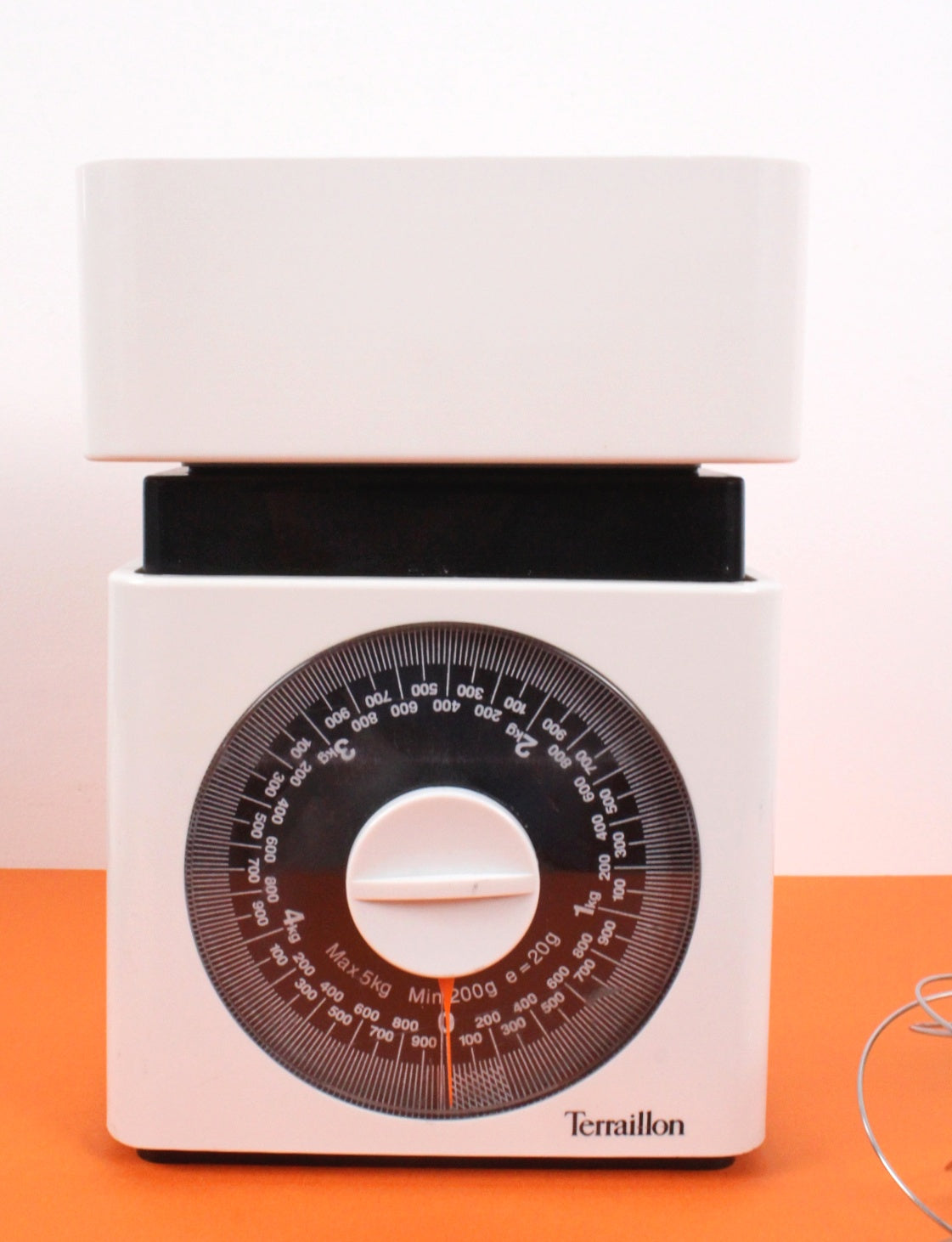 Grande balance Terraillon blanche