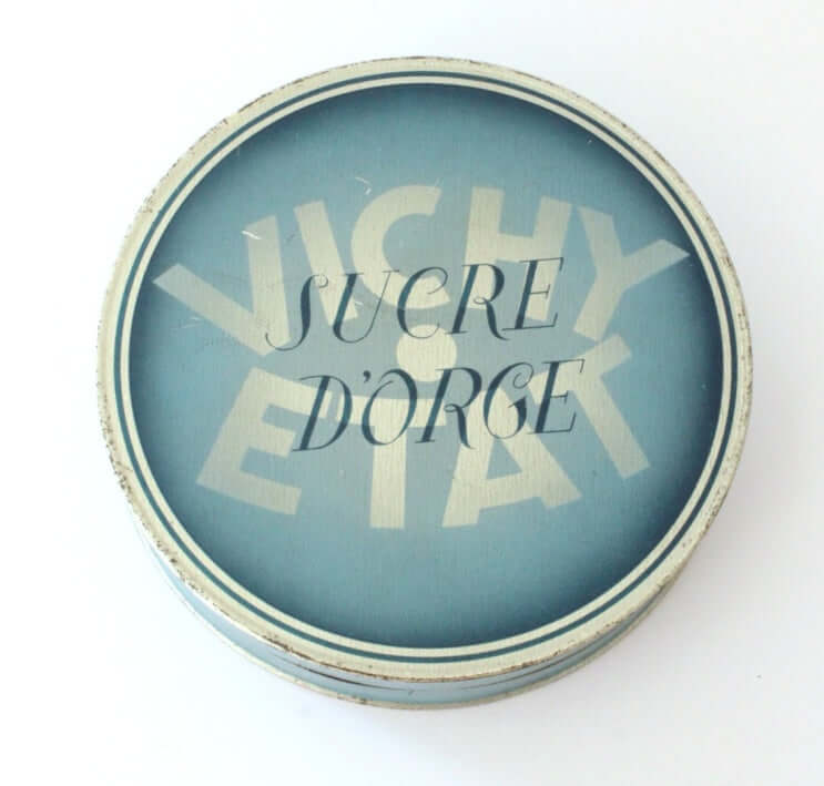 Boîte ancienne Vichy Sucre d'orge