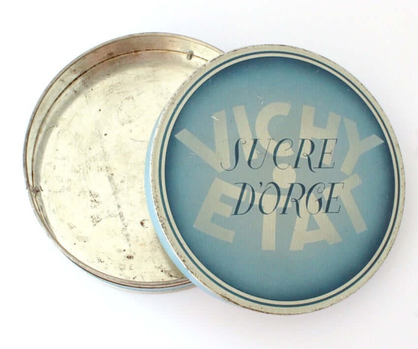 Boîte ancienne Vichy Sucre d'orge