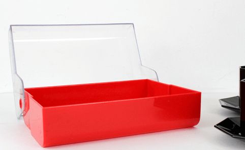 Boîte à Sucre Vintage Miflex Rouge