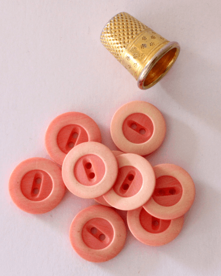 Boutons de mercerie vintage