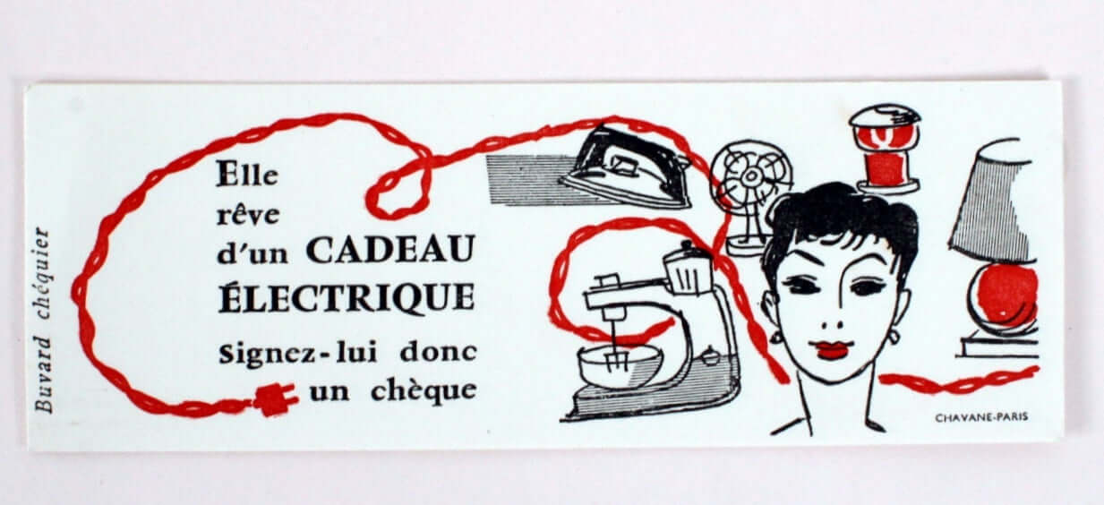 Buvard publicitaire vintage