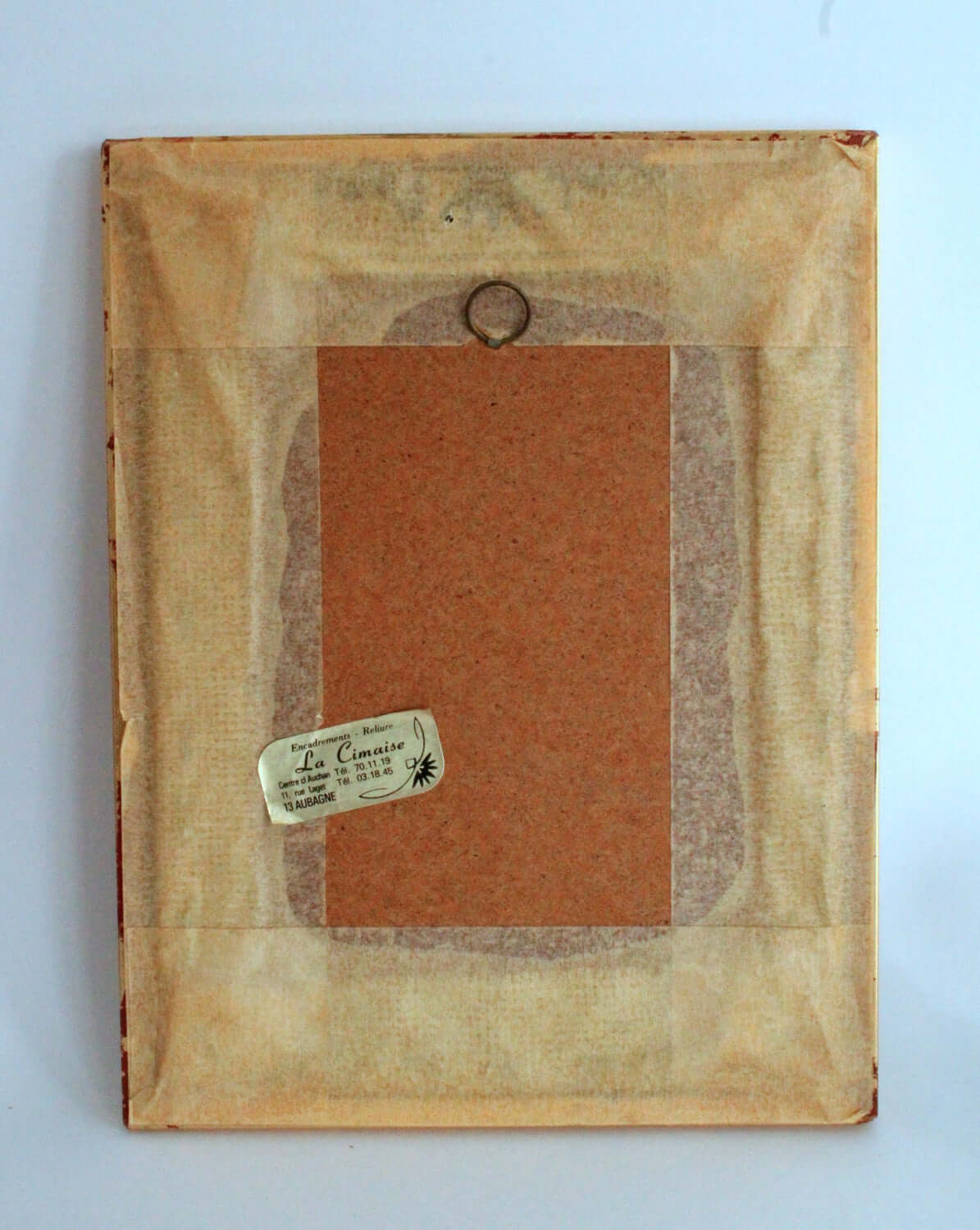 Vintage Tapisserie canevas fleur