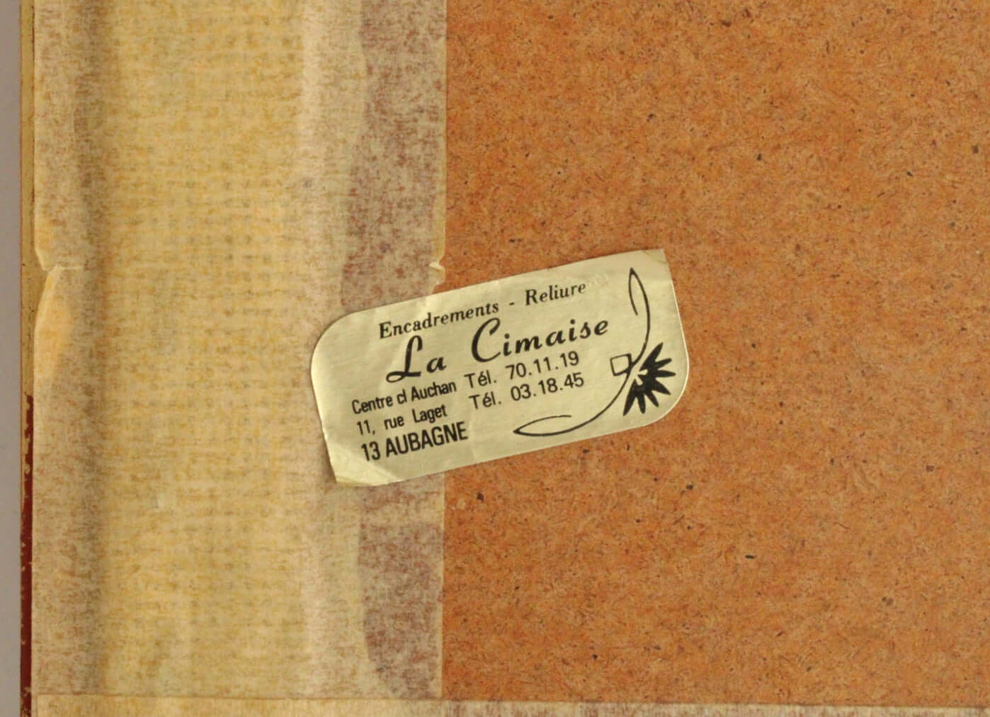 Vintage Tapisserie canevas fleur