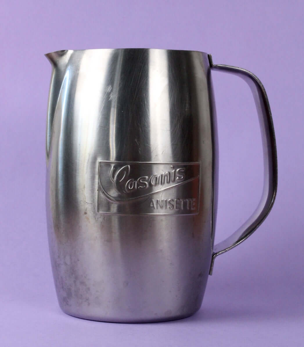 Carafe Casanis vintage en inox