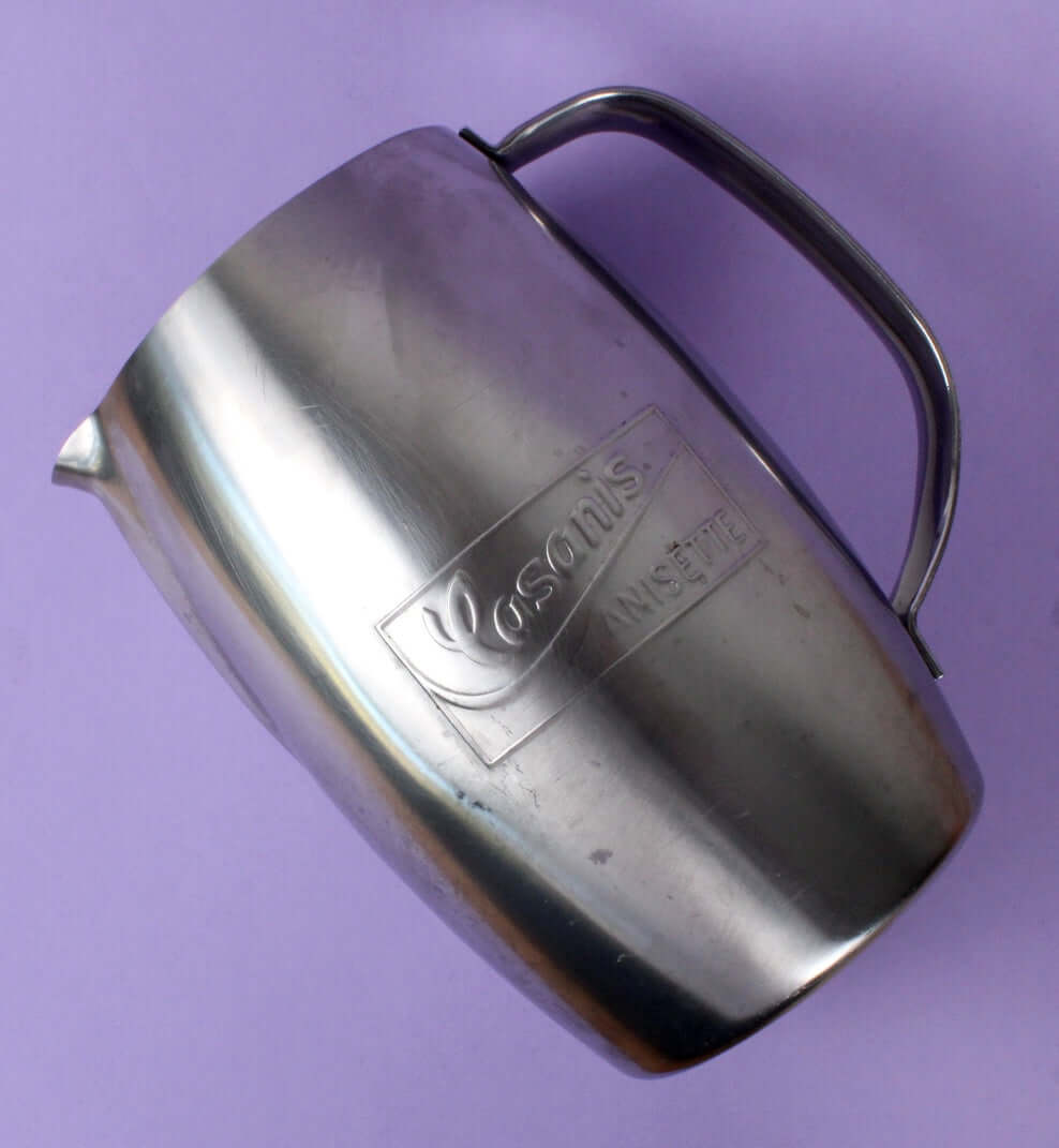 Carafe Casanis vintage en inox