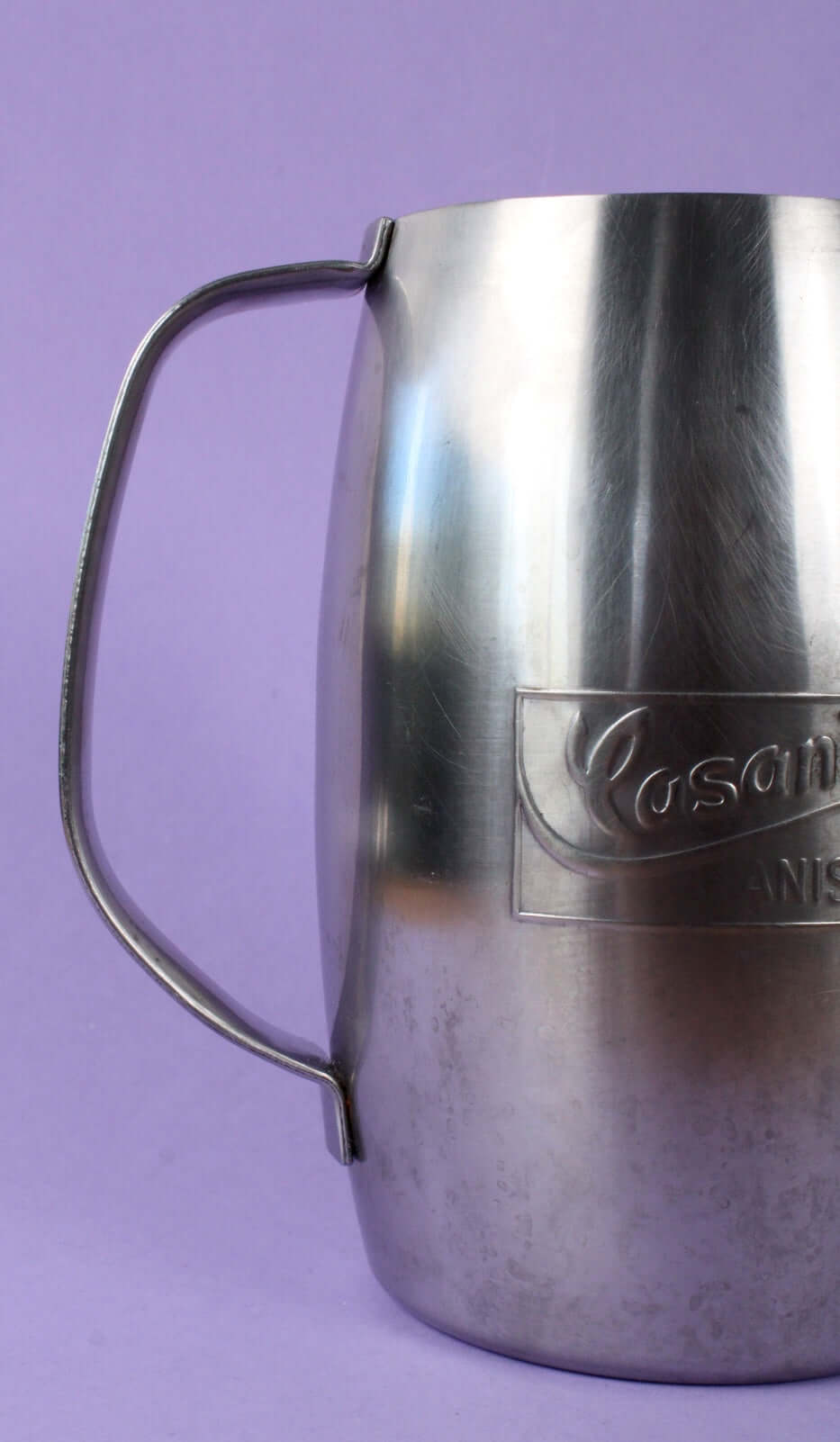 Carafe Casanis vintage en inox