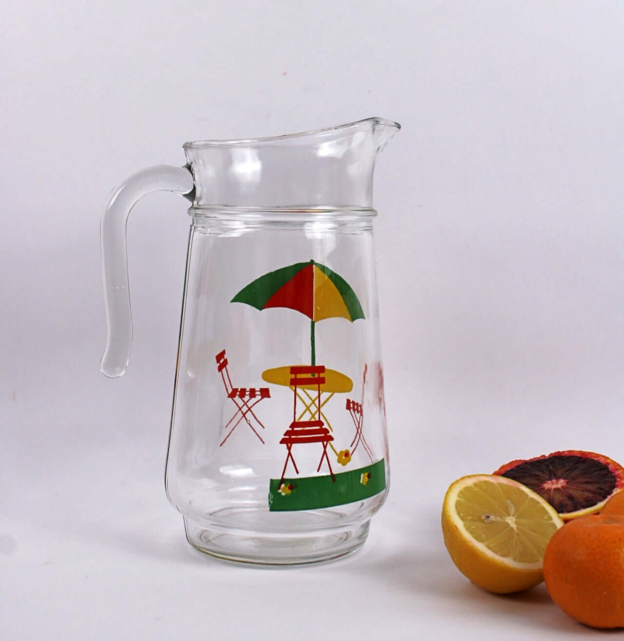 Vintage Carafe à eau motifs 80's