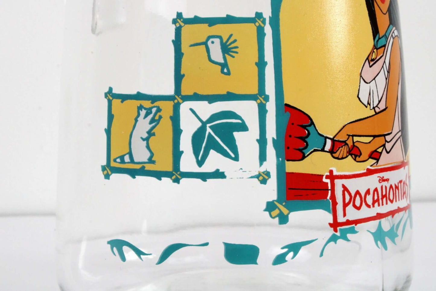 Vintage Grande carafe en verre Pocahontas