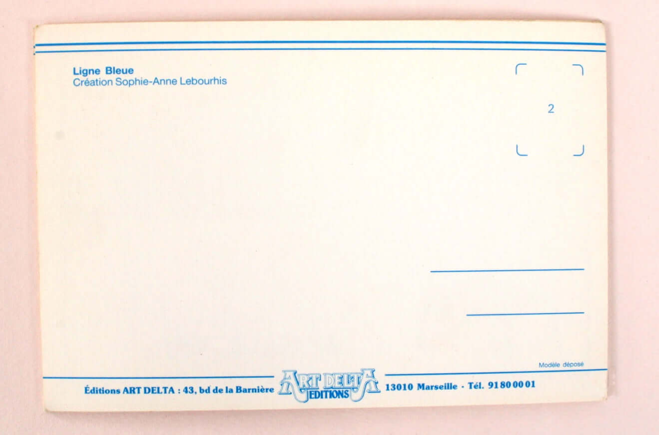 Cartes postales illustrées années 90