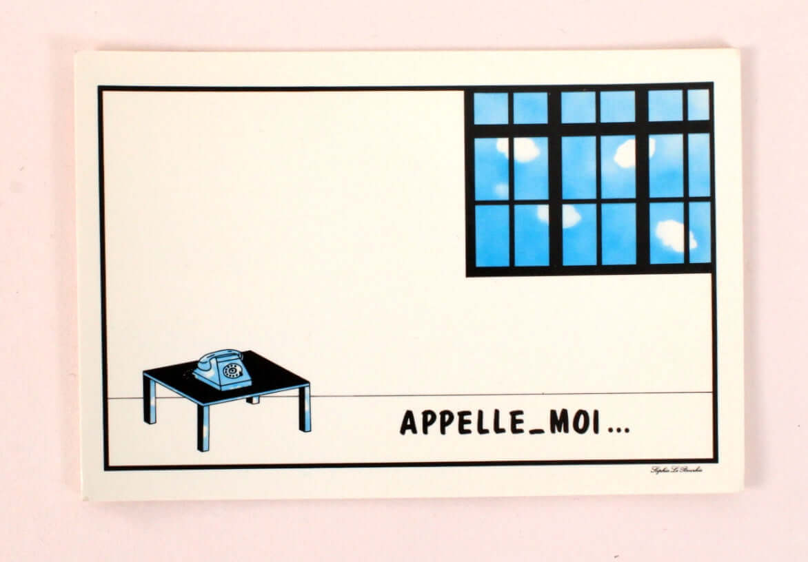 Cartes postales illustrées années 90