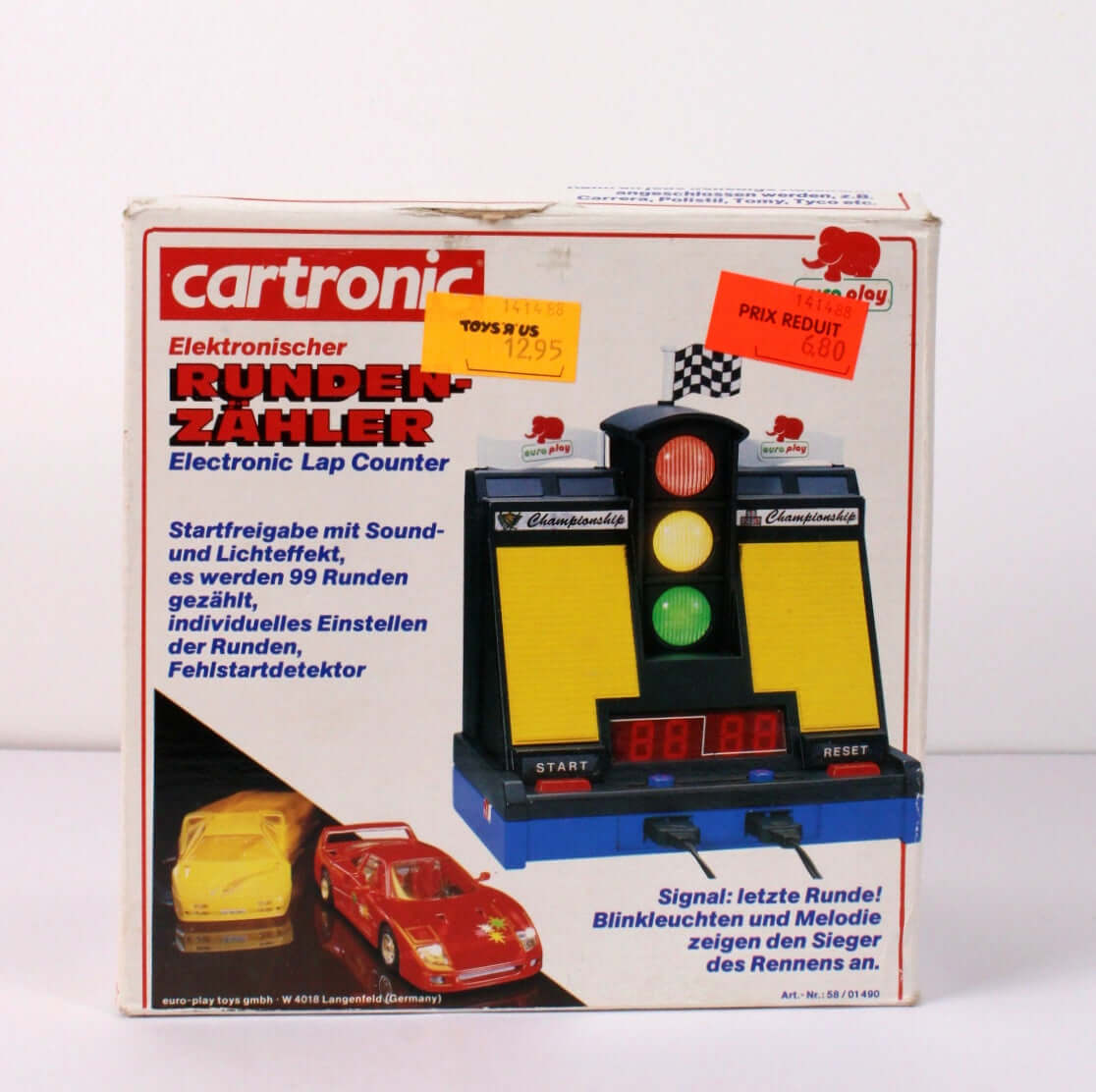 Compte tours pour circuit petites voitures Cartronic