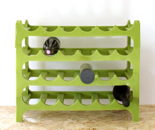 Casiers à bouteilles empilables Somm en plastique vintage