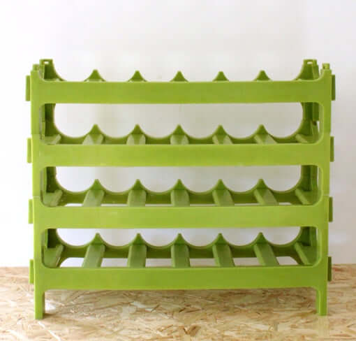 Casiers à bouteilles empilables Somm en plastique vintage