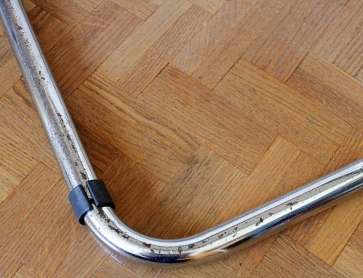 Chaise B32 bois laqué noir et cannage d'après Marcel Breuer