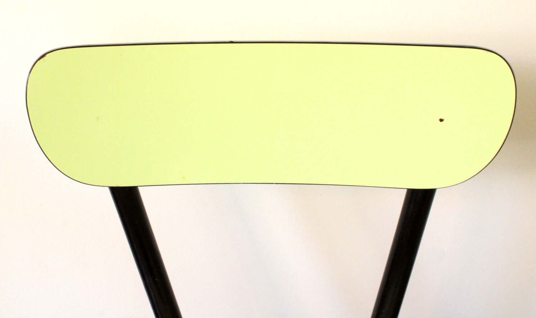 Chaise en formica vert d'eau