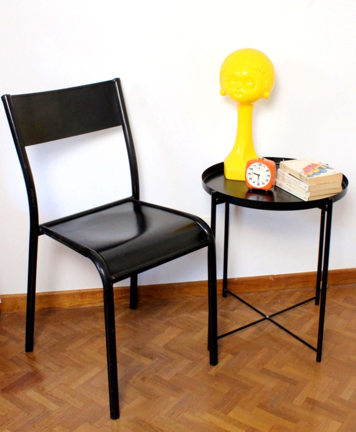 Chaise d'écolier Mullca 510 noire mat