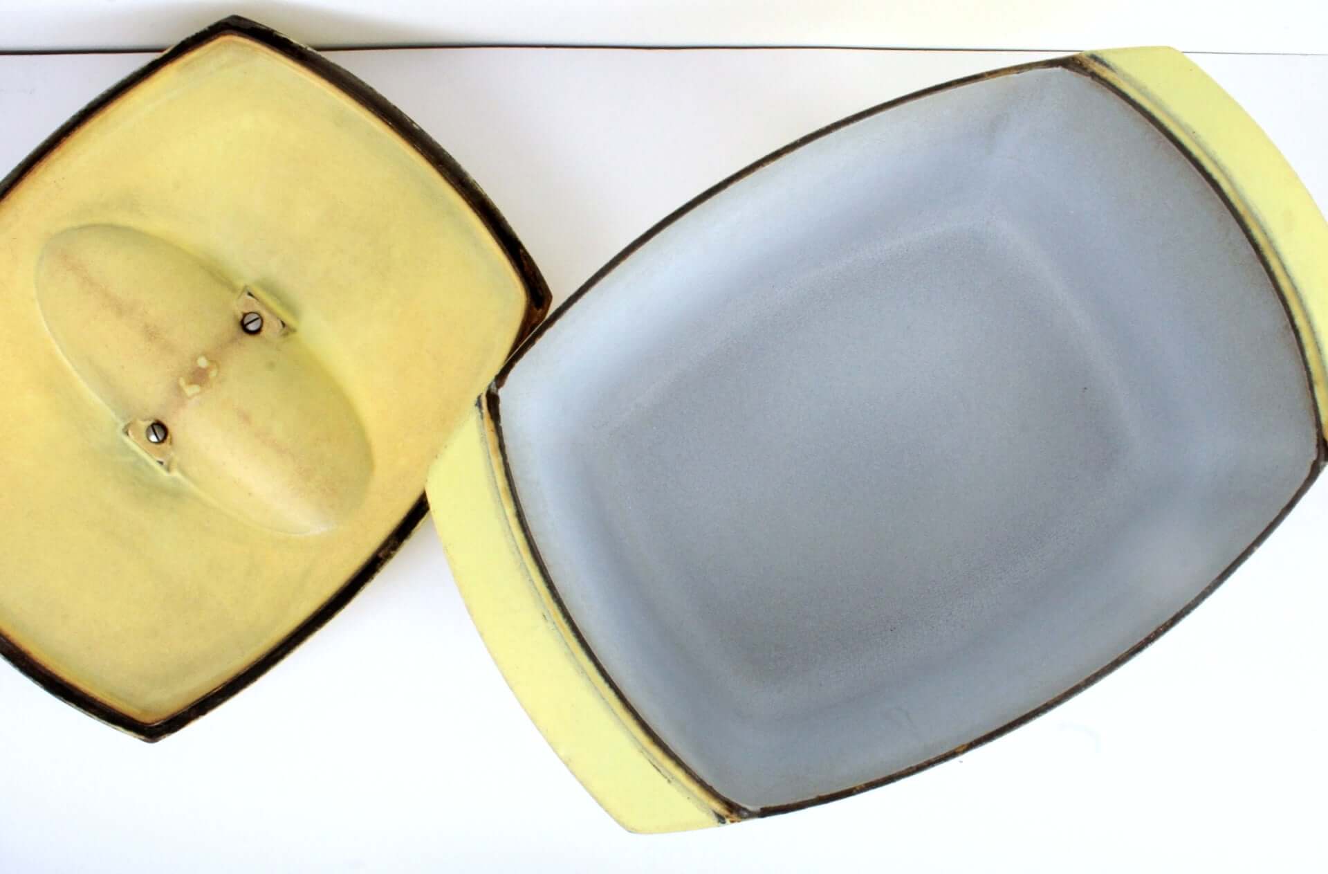 Vintage Cocotte Le Creuset "La coquelle" par Raymond Loewy