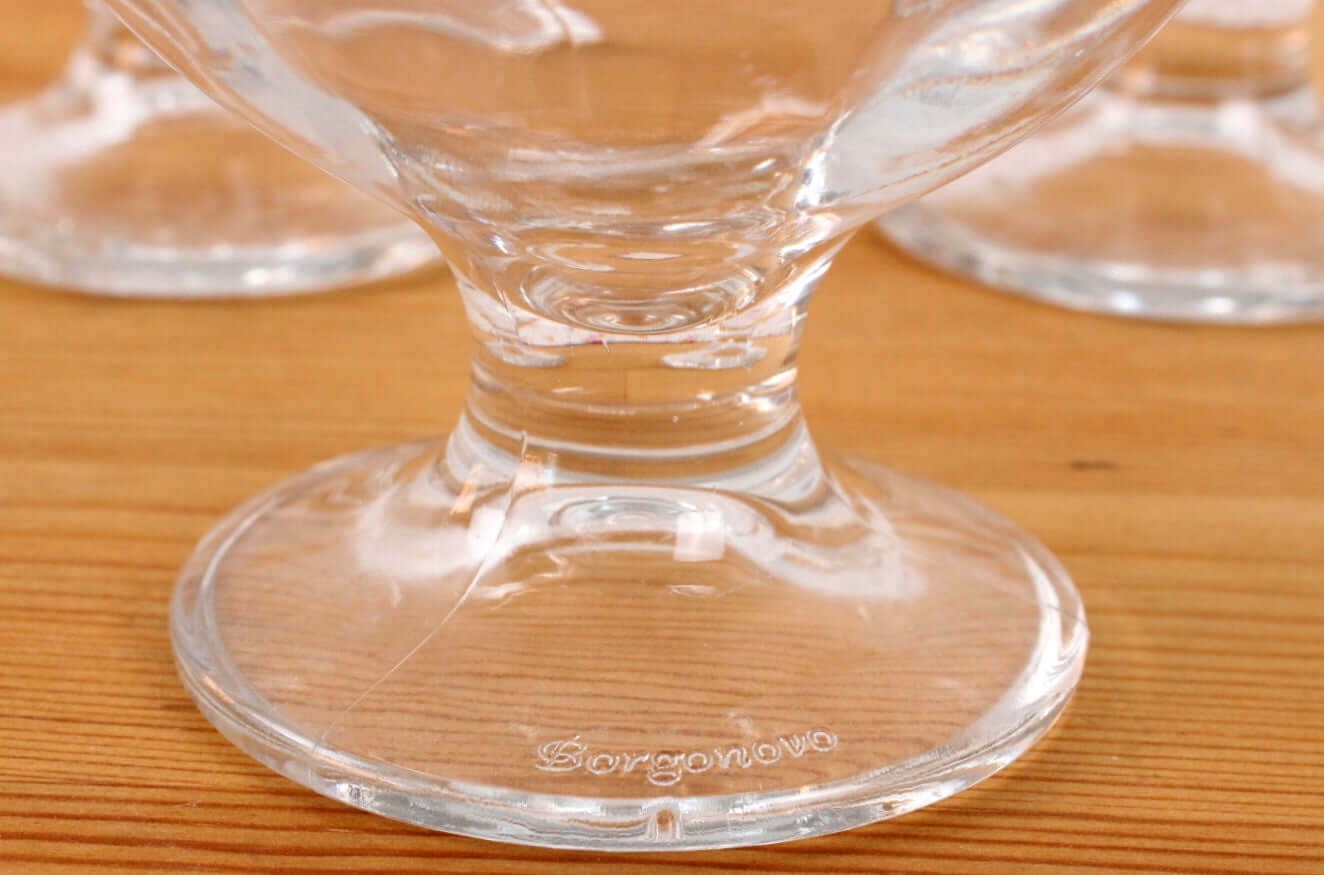 Coupes à glace en verre