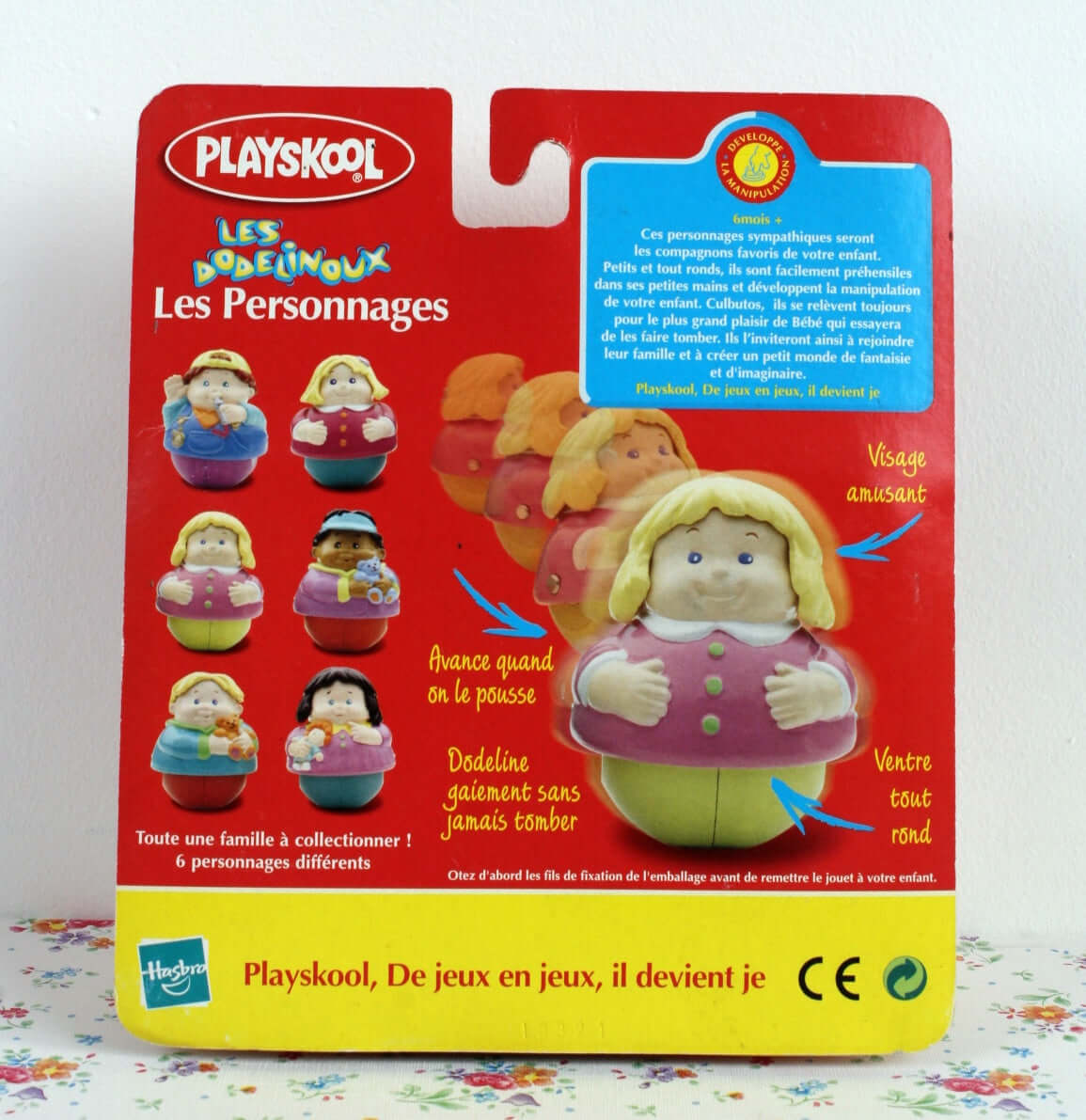 Vintage Jouet culbuto Dodelinoux Playskool