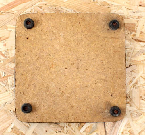 Dessous de plat en Formica motif floral