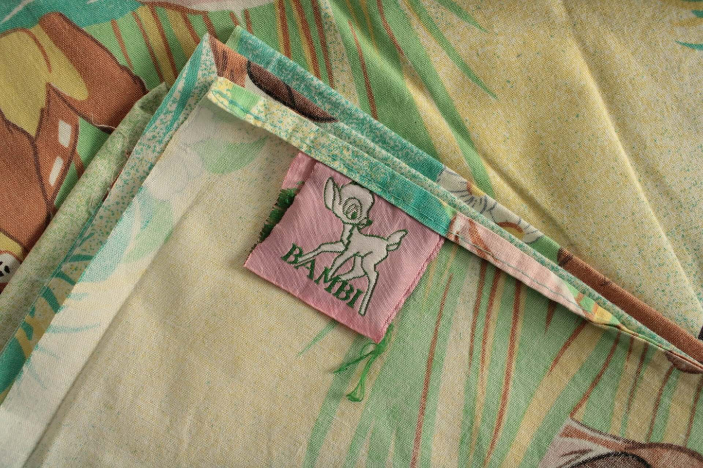 Vintage Drap plat Bambi Disney