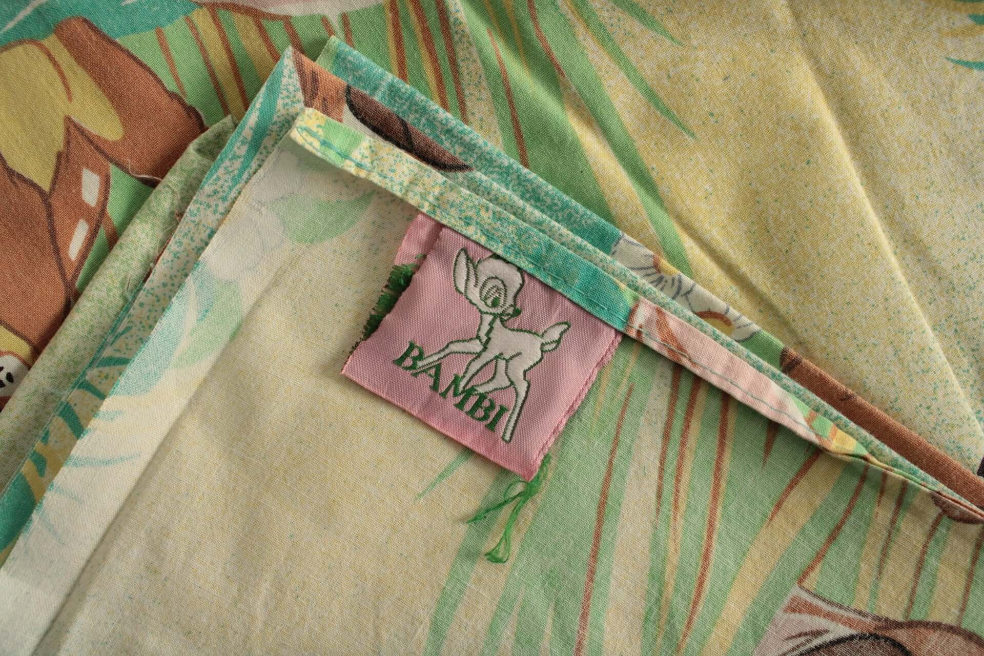 Vintage Drap plat Bambi Disney