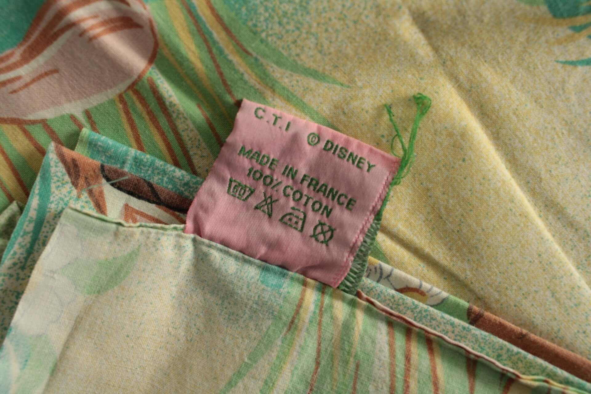 Vintage Drap plat Bambi Disney