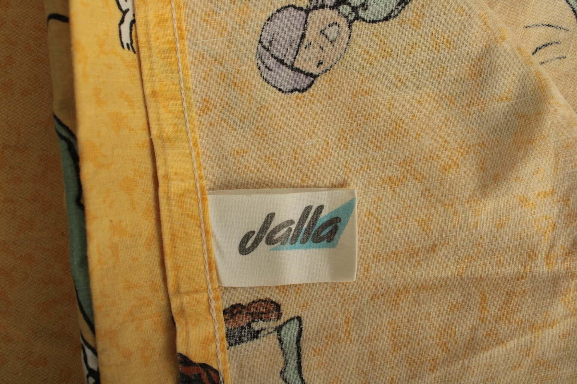 Vintage Drap plat Tintin Les cigares du Pharaon