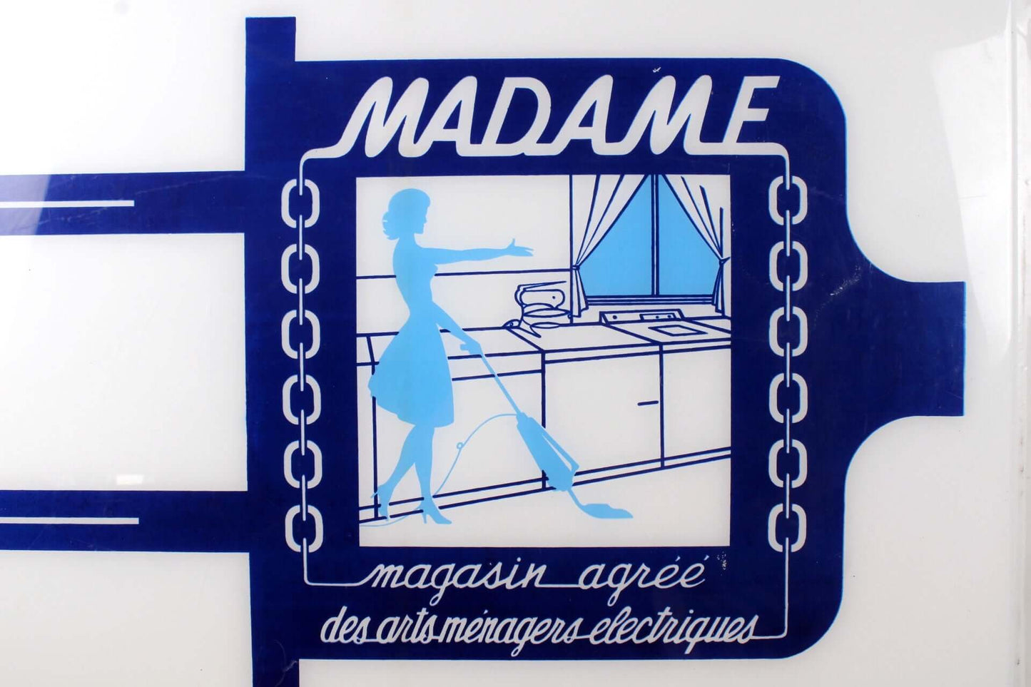 Enseigne publicitaire de magasins d'arts ménagers