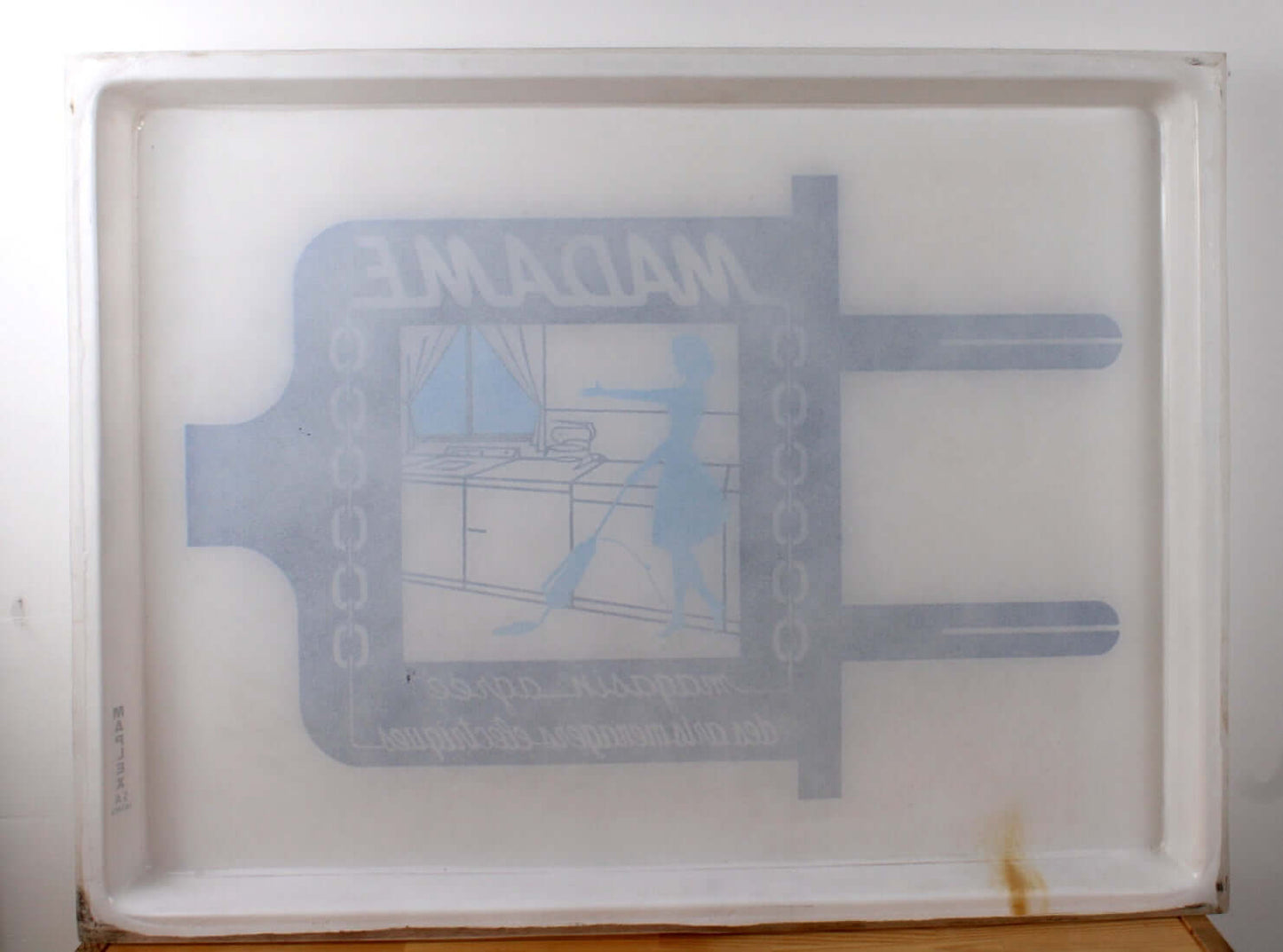 Enseigne publicitaire de magasins d'arts ménagers