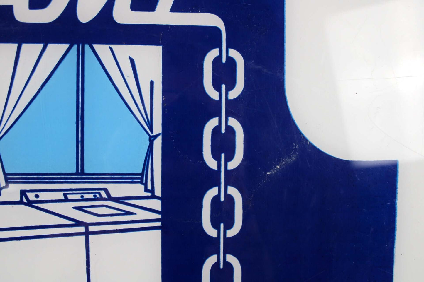 Enseigne publicitaire de magasins d'arts ménagers