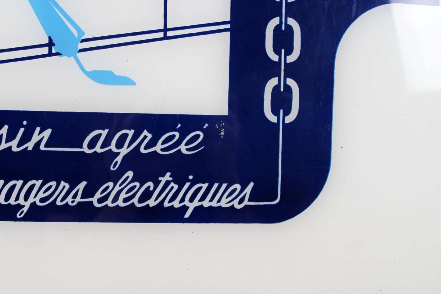 Enseigne publicitaire de magasins d'arts ménagers