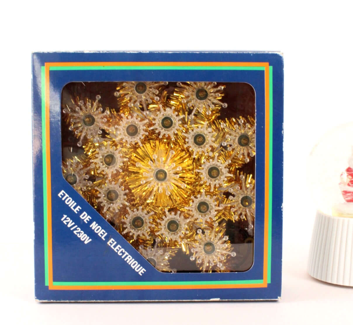 Étoile de Noël électrique vintage