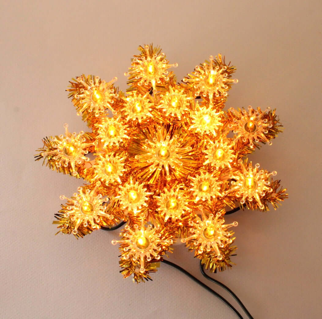 Étoile de Noël électrique vintage