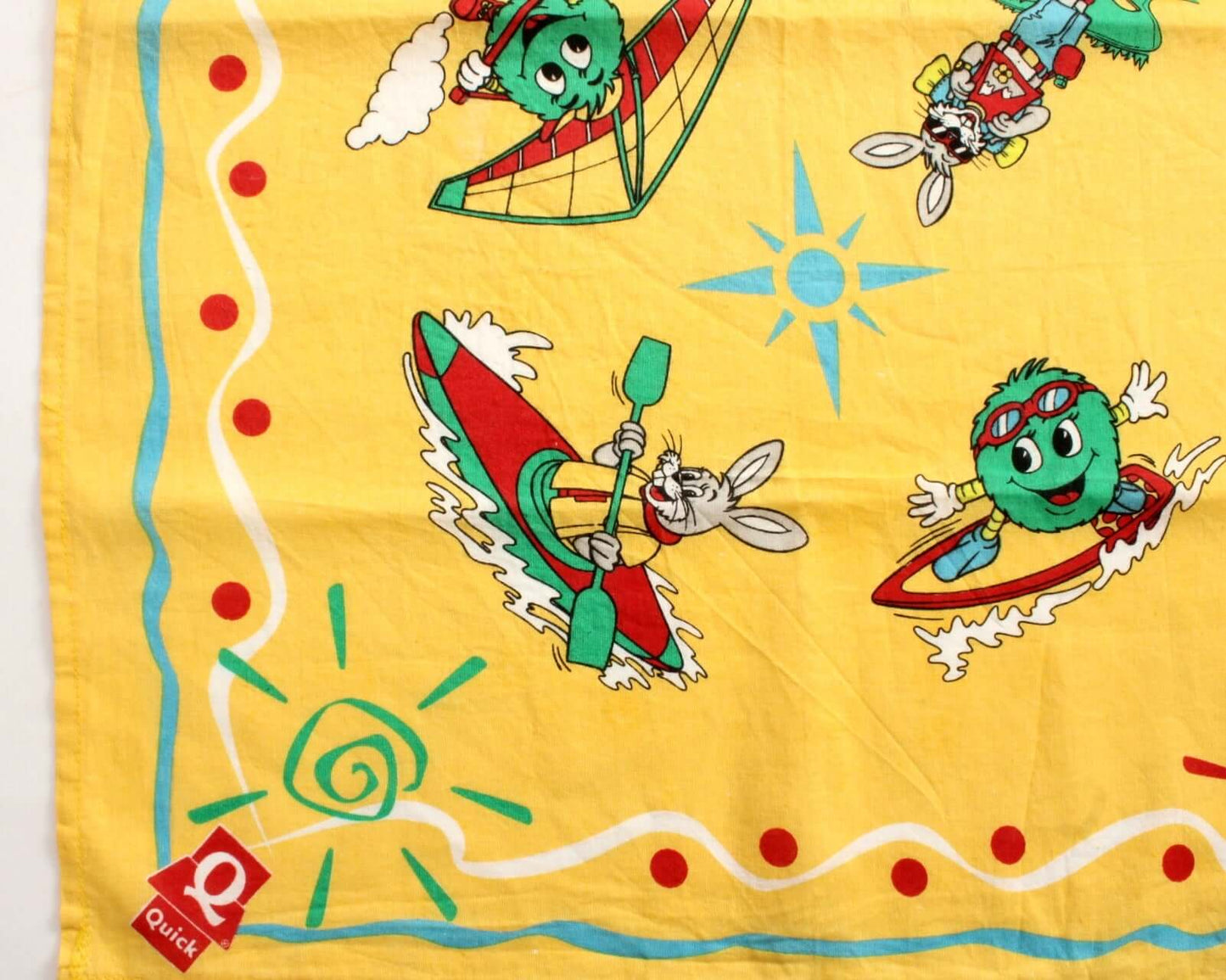 Foulard publicitaire Quick années 90