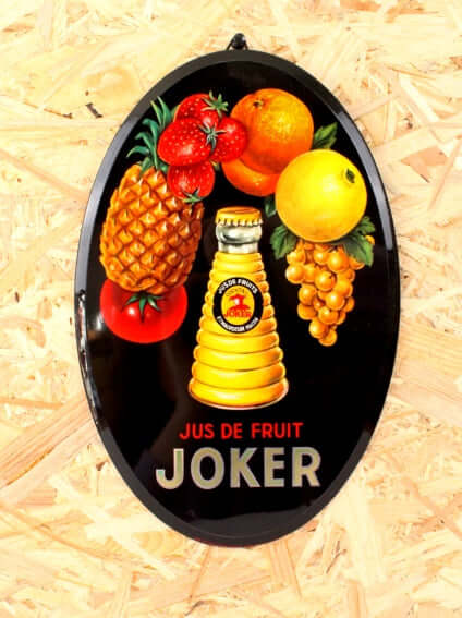 Glacoïde vintage jus de fruits Joker