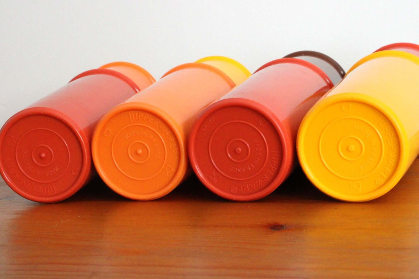 Vintage Gobelets en plastique Tupperware