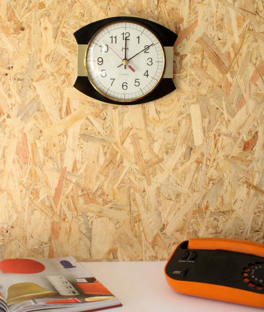 Horloge vintage noire Japy