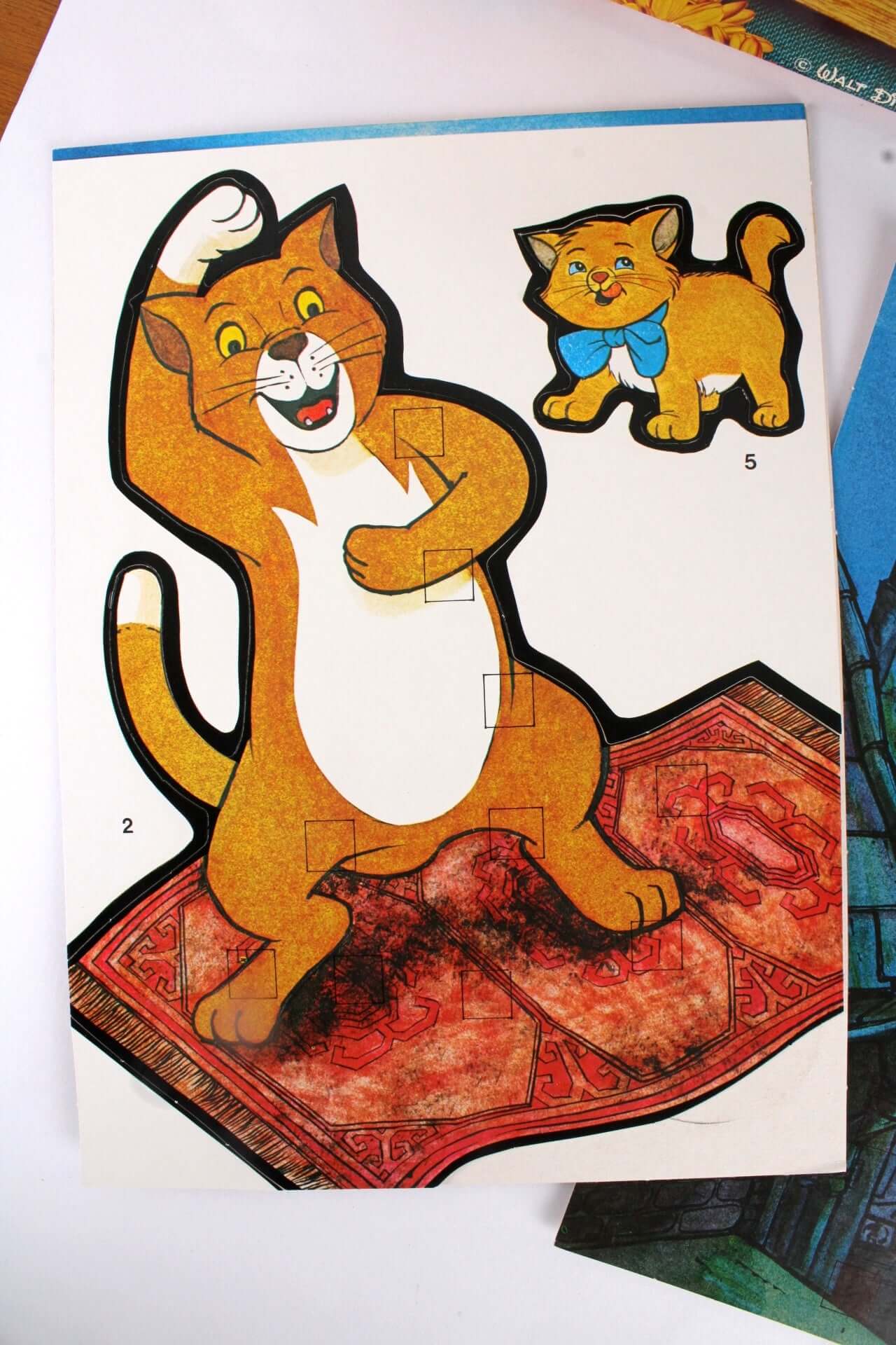 Vintage Jeu d'activité vintage MB Art manuel relief